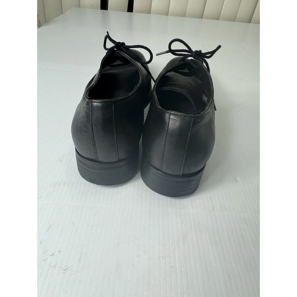 Bruno Magli Men’s Black Leather Lace-Up Oxford Dress Shoes Size 11